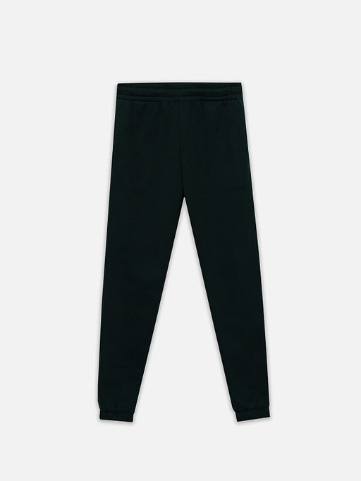 Теплые брюки джоггеры мужские зеленые с начесом - Mark formelle фото 4