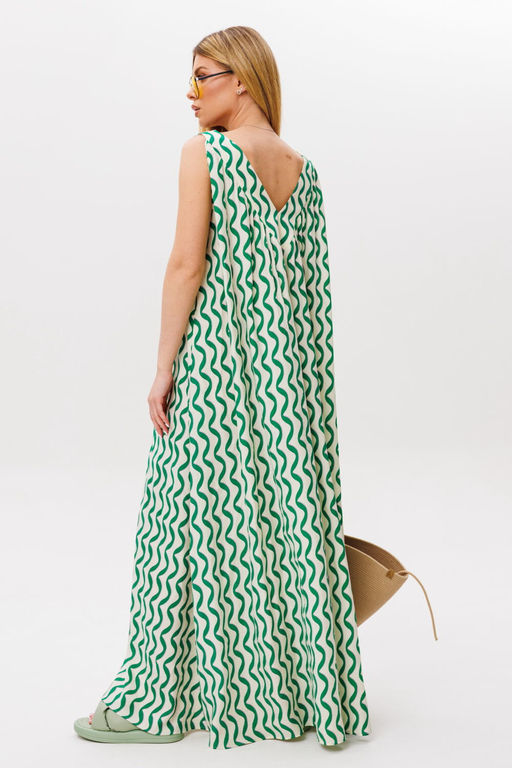 Платье AmberA 1117 зеленый  фото 5