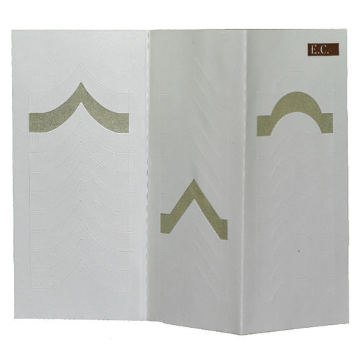 El Corazon Трафареты для фр. маникюра 120/2