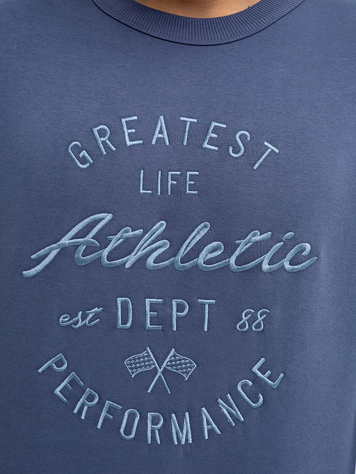 Джемпер мужской серо-синий - Mark formelle фото 5