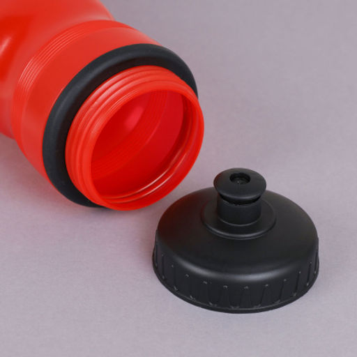 Бутылка для воды велосипедная ZEON WB066 силиконовый клапан, пищевой hi-quality PP, 750ML цвет red/уп100 - Галеонтрейд фото 4