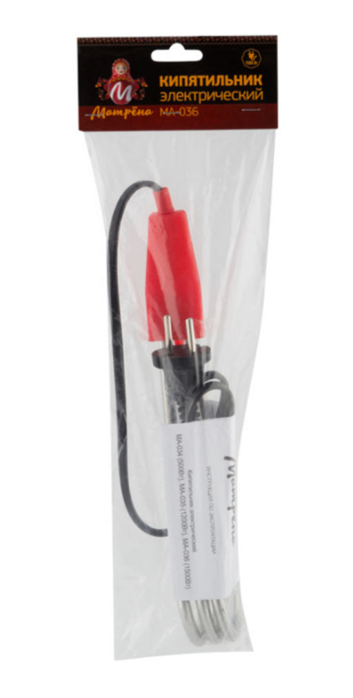 Цена за 2 шт. Кипятильник электрический Матрёна МА-036 (1,5 кВт) 006909