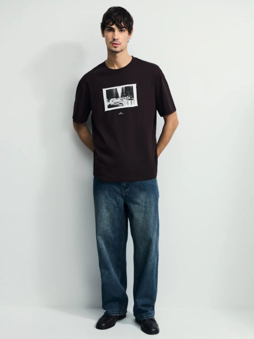 Футболка с нашивкой на груди / Zarina  фото 2