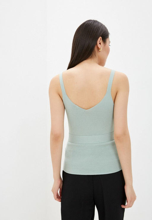 Трикотажный топ с поясом - Incity фото 7