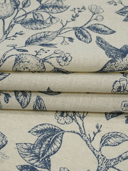 Полулен Райское местечко (на суровом), ш.1.5м, лен-30%, хлопок-70%, 147гр/м.кв - Купава фото 2