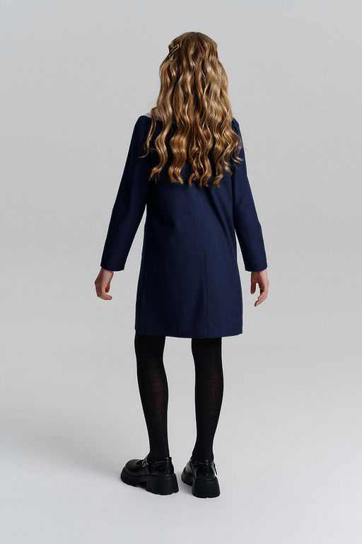 PELICAN, платье для девочек, Темно-синий  фото 2