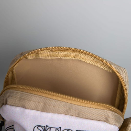 Сумка Story, 15х3х20 см, отдел на молнии, длинный ремень, цвет бежевый - Nazamok фото 5