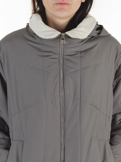 8862 GRAY Куртка демисезонная женская