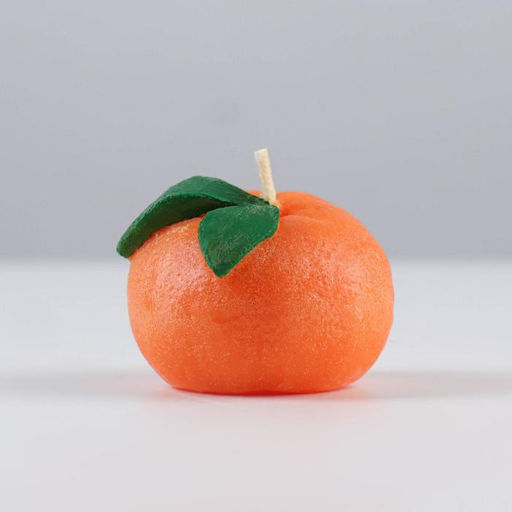 Свеча декоративная «Мандаринка», 5×5×4.5 см