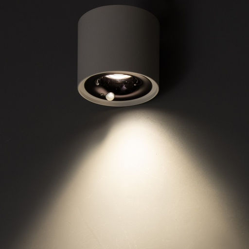Светильник «Аура» LED 7 Вт 4000К датчик освещенности Ra92 белый 9×9×8 см BayerLux