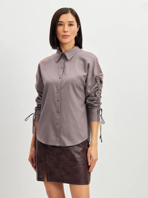 Блузка тонкая джинса - Tantino фото 21