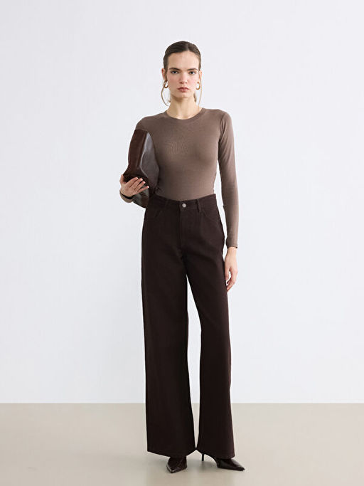 Baggy Fit Kad?n Jean Pantolon