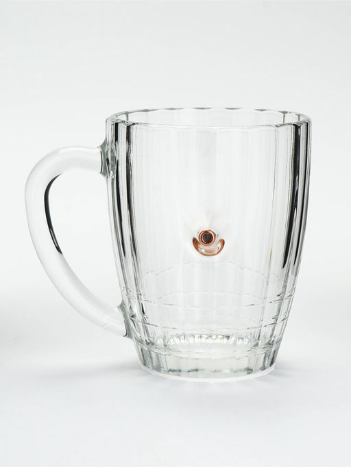 Набор кружка для пива 500 мл и шапка банная "Здоровый дух"