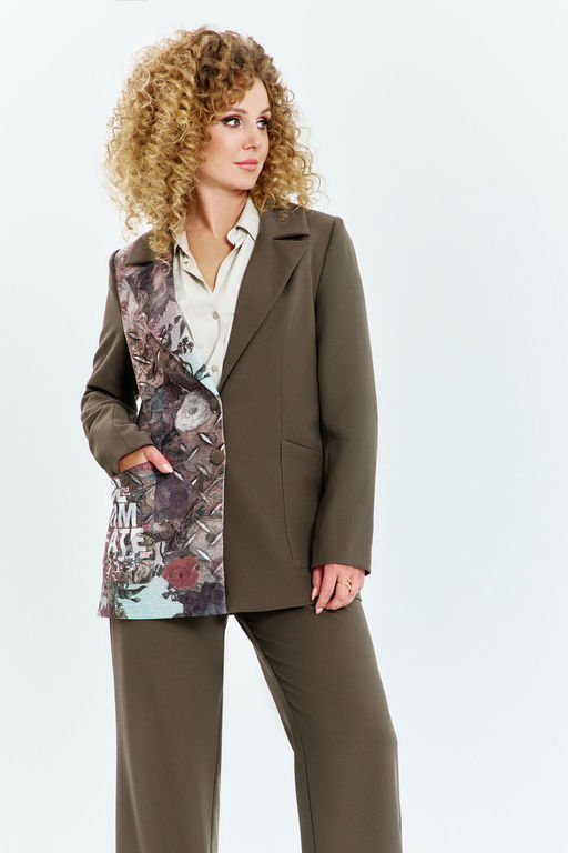 Костюм Euro Moda 625 хаки, мультиколор