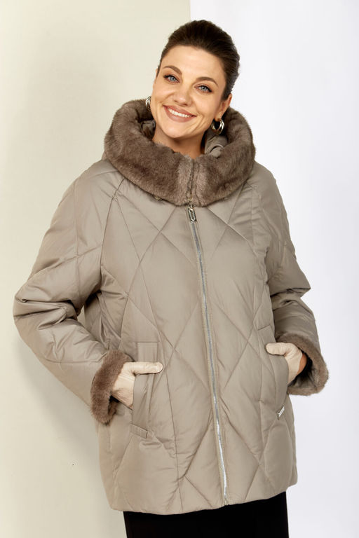 Куртка SHETTI 2202 беж  фото 5