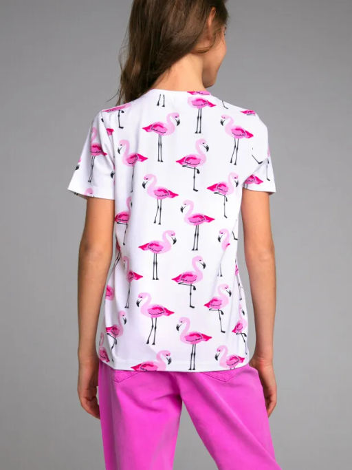 PlayToday / Фуфайка трикотажная для девочек (футболка)  фото 4