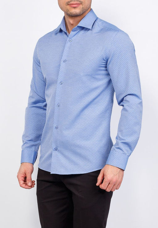 Сорочка мужская длинный рукав GREG 223/139/1172/ZV  фото 9