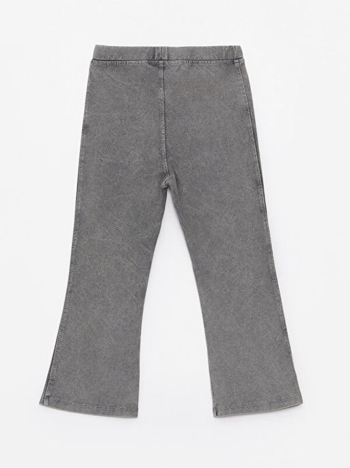 Beli Lastikli Basic K?z Bebek Tayt Pantolon