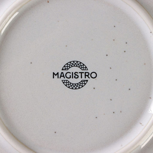 Тарелка обеденная Magistro Urban, d=22.5 см, фарфор, белая в крапинку  фото 5