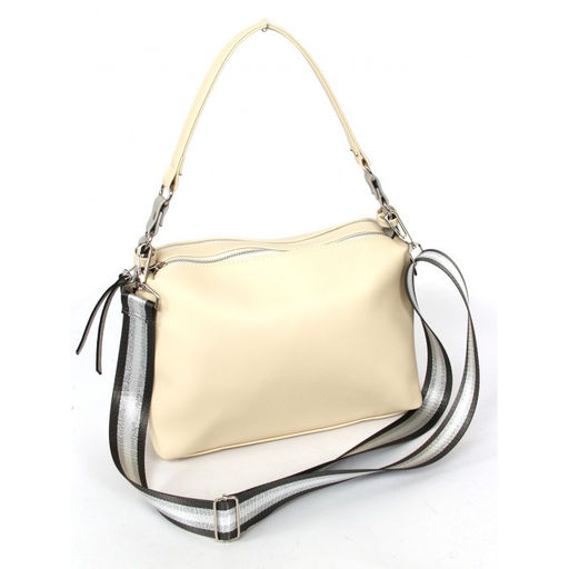 Сумка женская искусственная кожа ADEL-304/3в/ММ, 2 отд/плеч рем-стропа, бежевый 259989