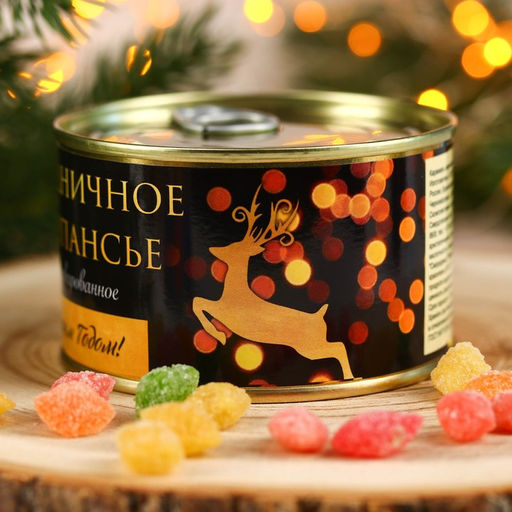 Монпансье, карамель леденцовая в консервной банке, 140 г - Simaland фото 4