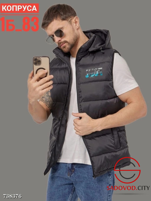 Жилетка мужская демисезонная - Bruno фото 5