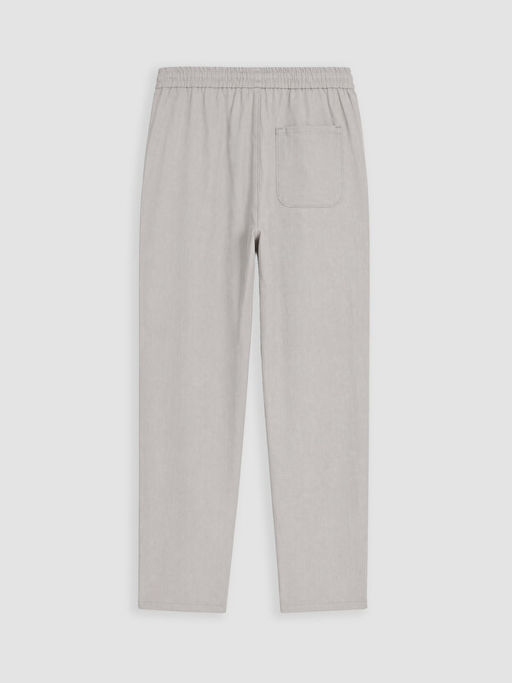 Regular Fit Erkek Keten G?r?n?ml? Pantolon