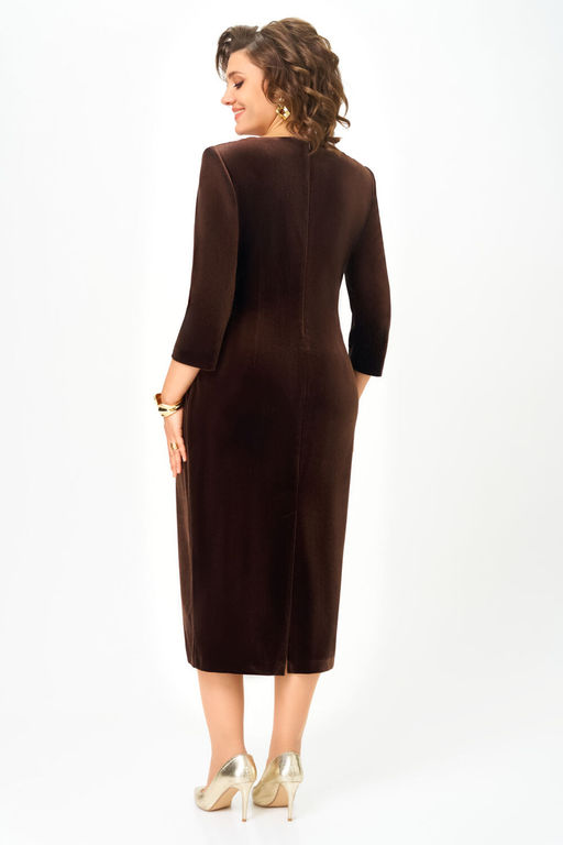 Платье ДаЛи 7062 шоколад