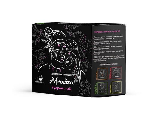 Камлёвъ Чай Afrodiza Мака Перуанская, 75 г. (15 эко саше) - Камлевъ фото 18