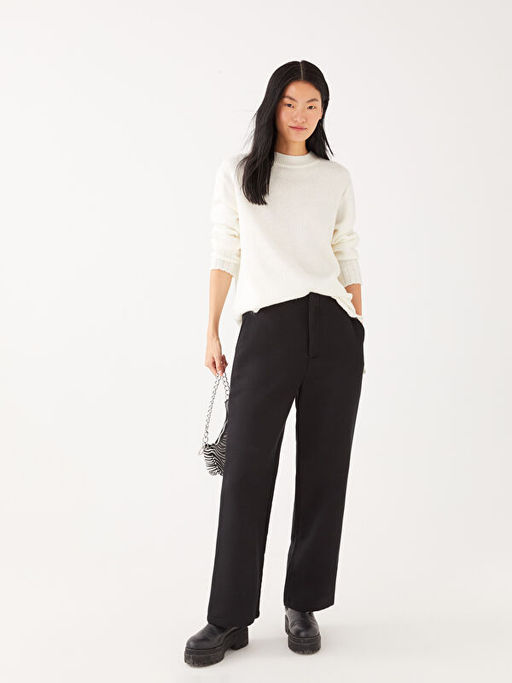 Normal Bel Standart Fit Kad?n Pantolon