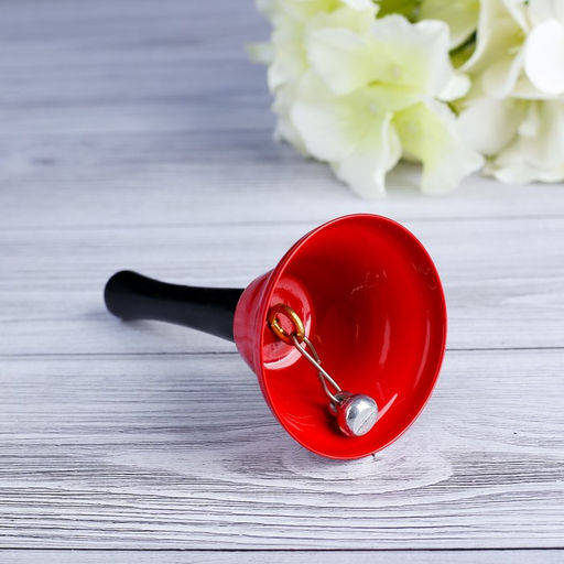 Колокольчик настольный Candy, красный, 12 х 6.5 см - Simaland фото 2