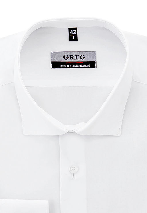Сорочка мужская длинный рукав GREG 100/199/WHITE/ZV_V  фото 2
