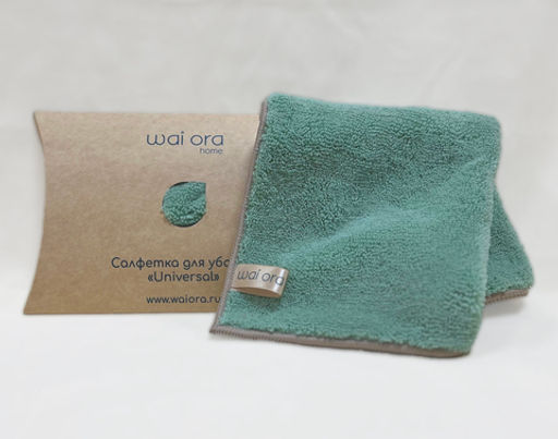 Салфетка для уборки Universal (Зеленый чай) - Wai ora фото 2