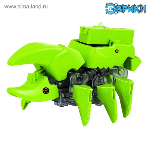 Робот 4 в 1 Динобот, электронный конструктор, на батарейках - Эврики фото 11