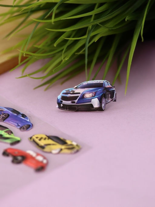 Наклейки объемные "Sports car" (9*22,5 см)