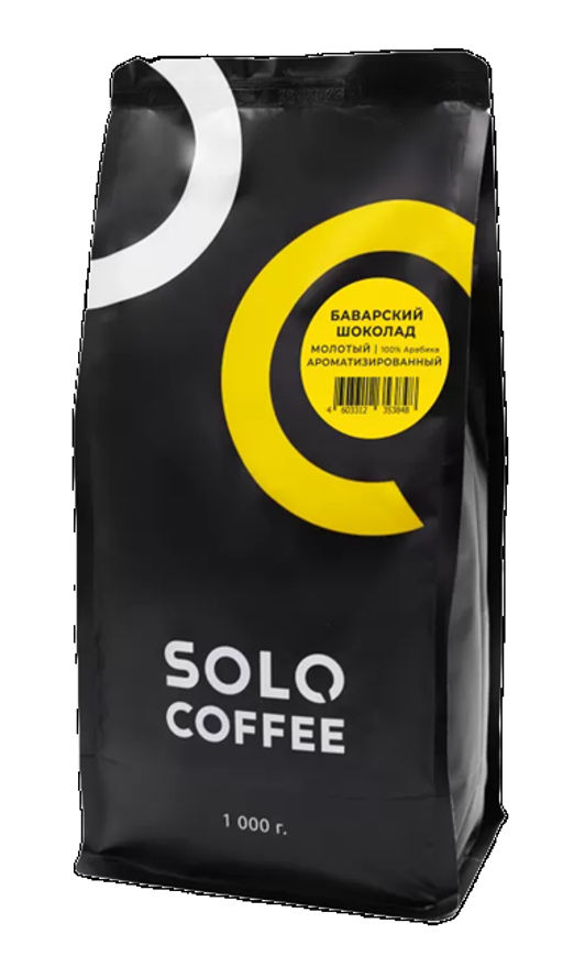 Кофе в зернах Solo Coffee Баварский шоколад (100% арабика), свежеобжаренный  фото 3
