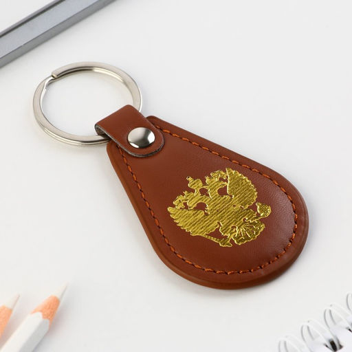 Брелок Герб, кожзам., 4 х 9 см - Micio фото 3