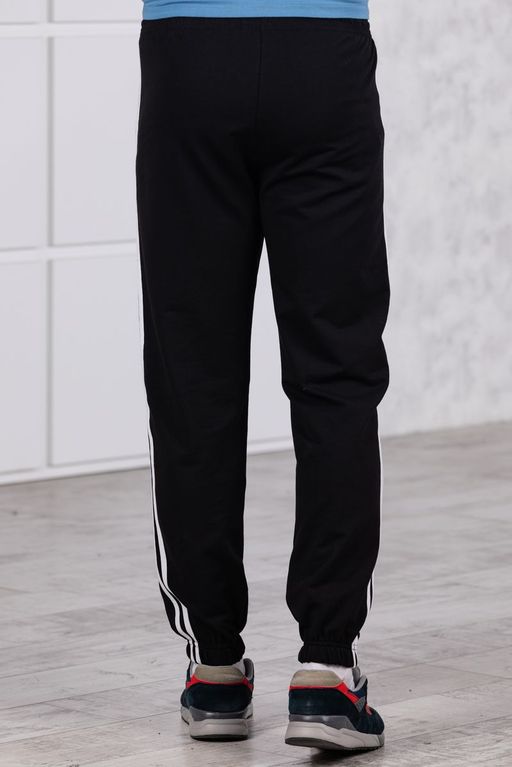 Брюки спортивные 
 3.MM155A-чёрный