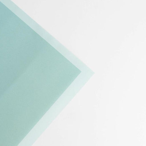 Цена за 10 шт. Бумага упаковочная глянцевая «Нежная мята», 70 х 100 см