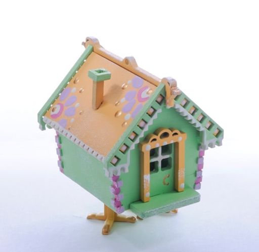 Новогоднее украшение интерьера: Избушка на курьих ножках 230-2 - Idh фото 5