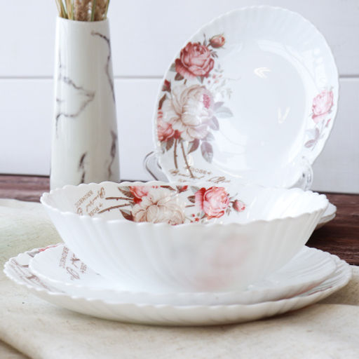 Столовый набор 19 предметов / 19/758578/XN (6916) /уп 2/ серия Чайная роза - Галеонтрейд фото 20