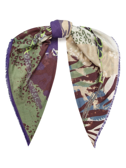 Платок жен. шерсть+каш 105х105 S42-8253-14 - Eleganzza фото 2