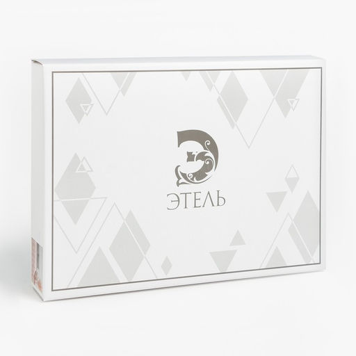 Покрывало хлопковое Этель Узоры 200х2405 см, цвет серый, 100%хлопок, 300гр/м2  фото 7