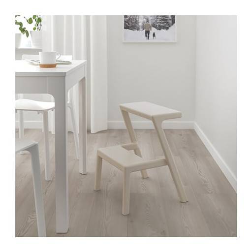 703.677.31 МЭСТЕРБИ Табурет-лестница, бежевый 2 499.