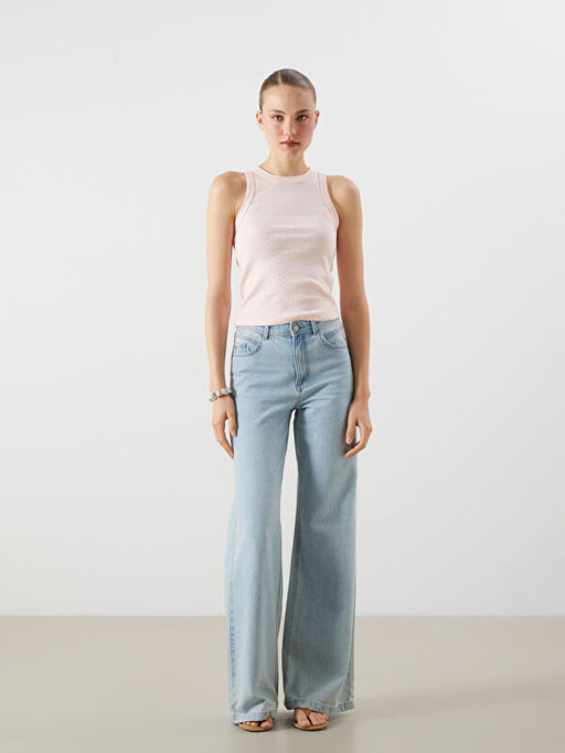 Bisiklet Yaka Ta?l? Kad?n Atlet