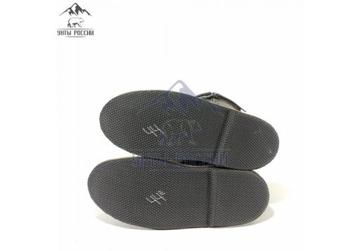 Монголки коричневые с замком, войлочная подошва, - Мирунт фото 14