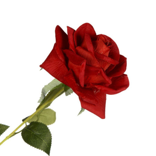 Цветок искусственный Роза 90 см 5 бутонов / NT47-6 /уп 50/400/ - Галеонтрейд фото 4