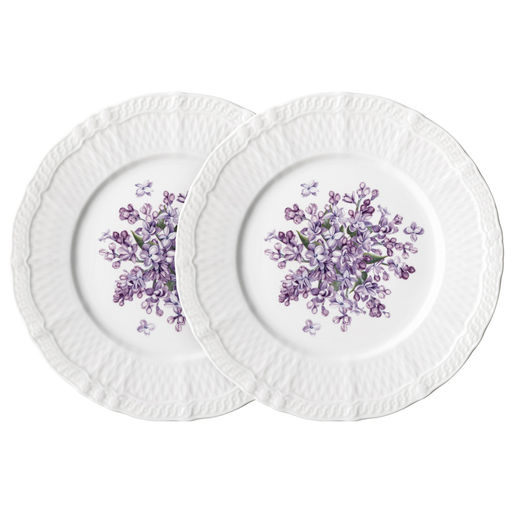 НАБОР ТАРЕЛОК ЗАКУСОЧНЫХ LEFARD LILAC 2 ШТ. 20,5 СМ фото 2