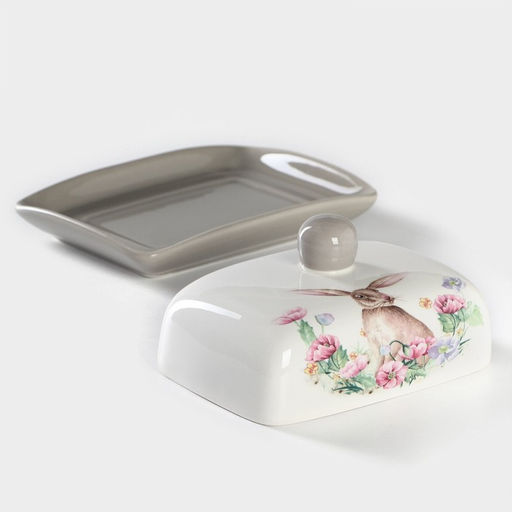 Маслёнка Доляна Зайка, 17?12?8,5 см  фото 4