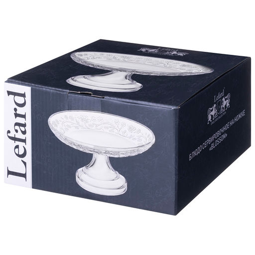БЛЮДО СЕРВИРОВОЧНОЕ НА НОЖКЕ BLOSSOM 19,5*10 СМ - Lefard фото 3